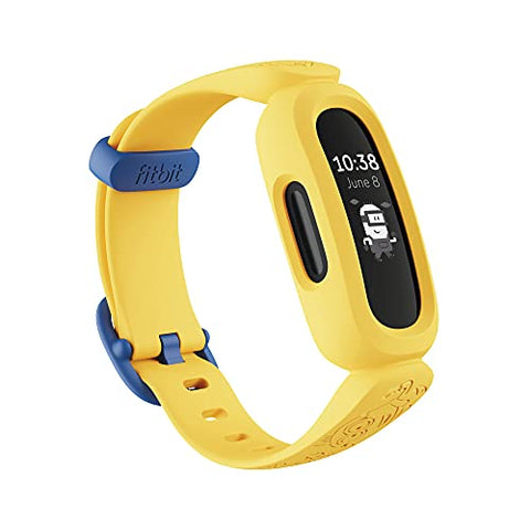 Fitbit Ace 3 Activity Tracker for Kids 6+ One Size, Yellow (Minions Special Edition)