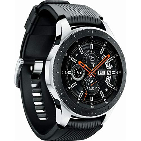 Samsung Galaxy Watch (R800, US Version) Bluetooth Smartwatch, 46mm,  Silver (Renewed)
