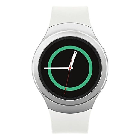 Samsung Gear S2 (R720) Wi-Fi Smartwatch - Silver/White (Renewed)