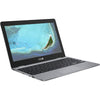 ASUS - 11.6" Chromebook - Intel Celeron - 4GB Memory - 16GB eMMC Flash Memory - Gray
