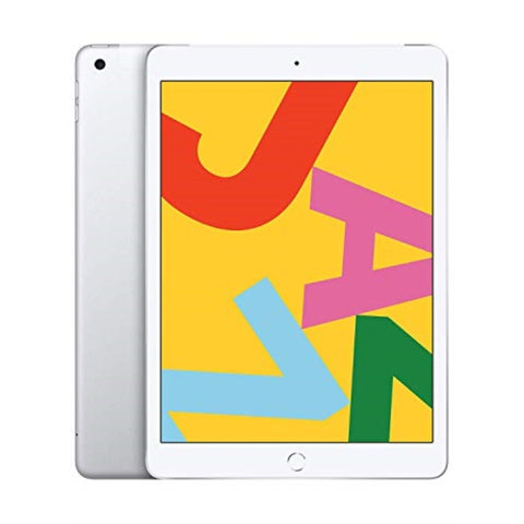 Apple iPad 7th Gen (2019, 10.2-inch) 128GB WiFi, Silver (Renewed)