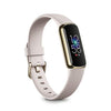 Fitbit Luxe (S & L Bands Included), Lunar White/Soft Gold Stainless Steel
