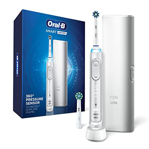 Oral-B Smart Limited Electric Toothbrush (360 degree Pressure Sensor) - White