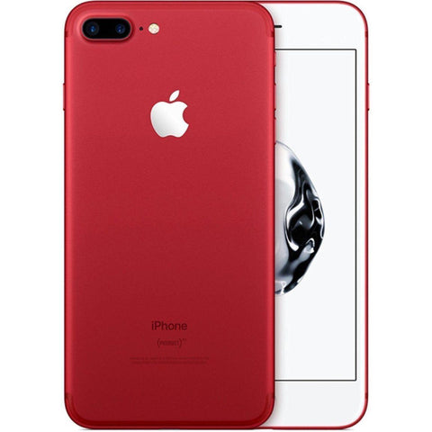 Apple iPhone 7 PLUS 128GB, GSM Unlocked, Red (Renewed)