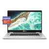 ASUS Chromebook C523 15.6" Intel Celeron N3350, 32GB eMMC, 4GB Memory - Silver