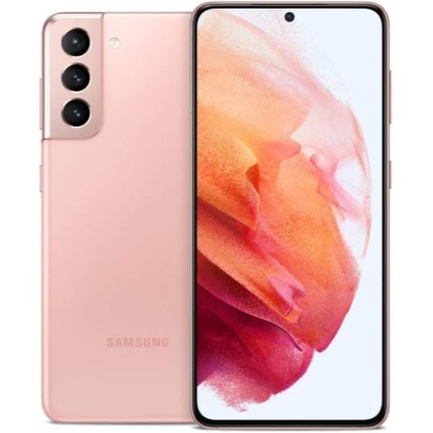 Samsung Galaxy S21 5G (G991U) 128GB Fully Unlocked Phone, Phantom Pink (Renewed)