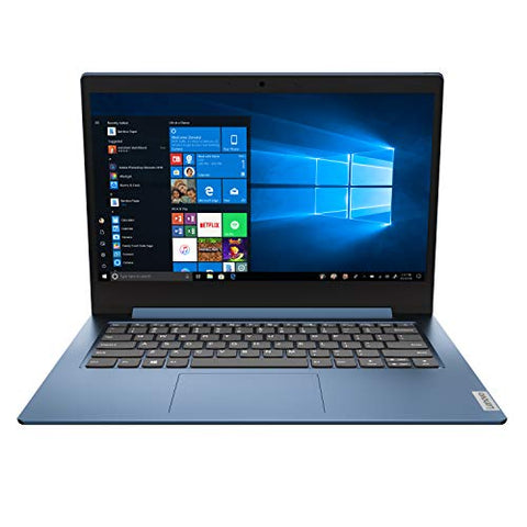 Lenovo IdeaPad 14â€ HD (1366 x 768) Laptop - Intel Pentium Silver N5030 1.1GHz- 4GB Memory, 128GB SSD - Windows 10S - Ice Blue