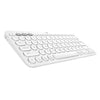 Logitech K380 Multi-Device Bluetooth Scissor Keyboard for Mac - Off-White