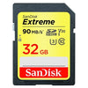 SanDisk SDSDXVE-032G-GNCIN 32GB Extreme SDHC UHS-I Memory Card - 90MB/s