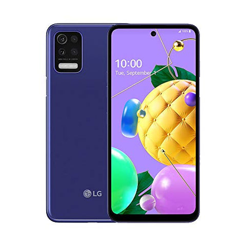LG K52 (K520) 64GB, GSM Unlocked Dual-SIM Phone, Blue