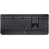 Logitech K800 Wireless Illuminated Keyboard - Black