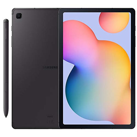 Samsung Galaxy Tab S6 Lite LTE P615 (2020, 10.4-inch) 64GB WiFi + 4G Unlocked Tablet - Oxford Gray