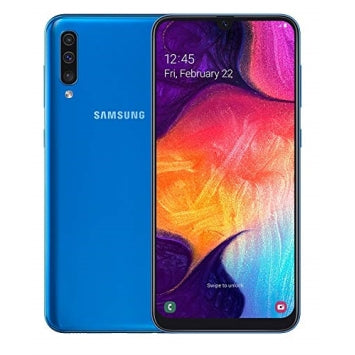 Samsung Galaxy A50 A505G (International version) 64GB, GSM Unlocked, Blue (Renewed)