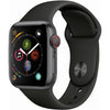 Apple Watch Series 4, 40mm (Nike, GPS + Cellular) - Space Gray Aluminum Case, Anthracite/Black Nike Sport Band