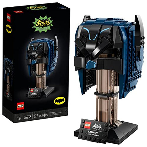 LEGO DC Batman Classic TV Series Batman Cowl 76238 Building Toy for Adult Model Makers (372 Pieces)