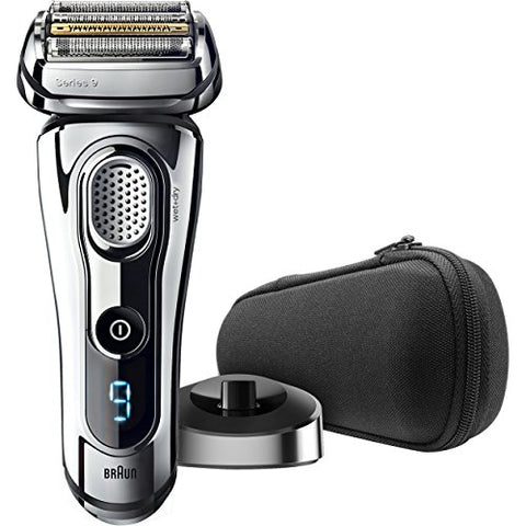 Braun Electric Razor for Men, Series 9 9293s Electric Shaver with Precision Trimmer, Rechargeable, Wet & Dry Foil Shaver and Travel Case