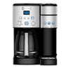 Cuisinart Coffee Center 12 Cup Coffeemaker and Single-Serve Brewer, Black / Stainless Steel