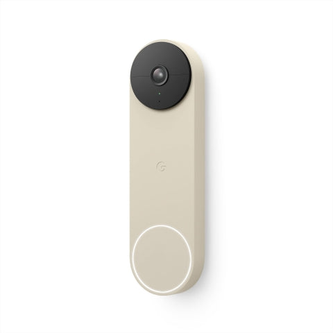 Google Nest Video Doorbell Camera (Battery / Wireless) - Linen
