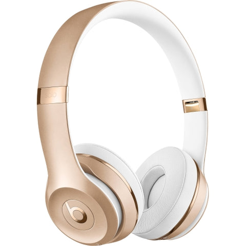 Beats by Dre Solo3 Wireless Headphones - Gold (Renewed)