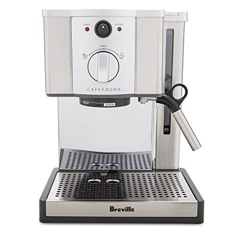 Nespresso ESP8XL Cafe Roma (by Breville) Espresso Maker, Stainless Steel